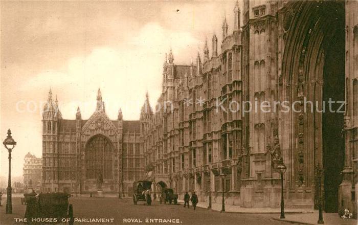 Verlag Tucks Houses of Parliament Royal Entrance