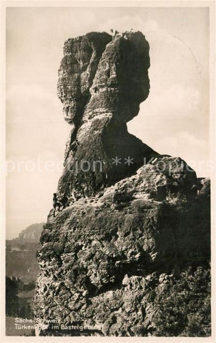 Klettern Bergsteigen Tuerkenkopf Basteigebiet