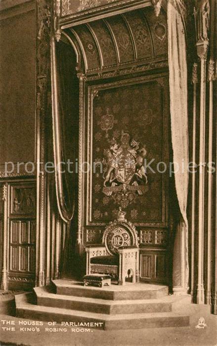 Verlag Tucks Houses of Parliament King's Robing Room