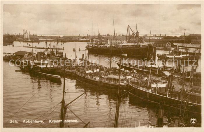 Schiffe Ships Navires Kobenhavn Kvaesthusbroen