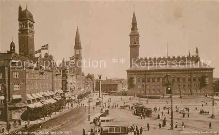 Strassenbahn Kobenhavn Raadhuspladsen