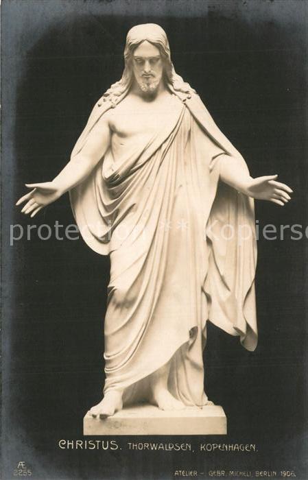 Skulpturen Christus Thorwaldsen Kopenhagen