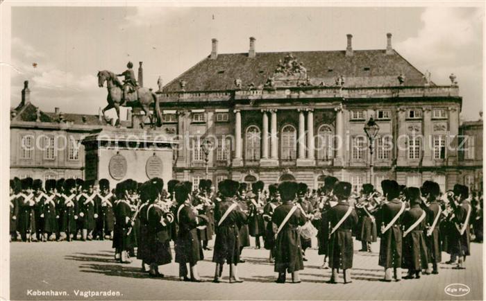 Leibgarde Wache Kobenhavn Vagtparaden