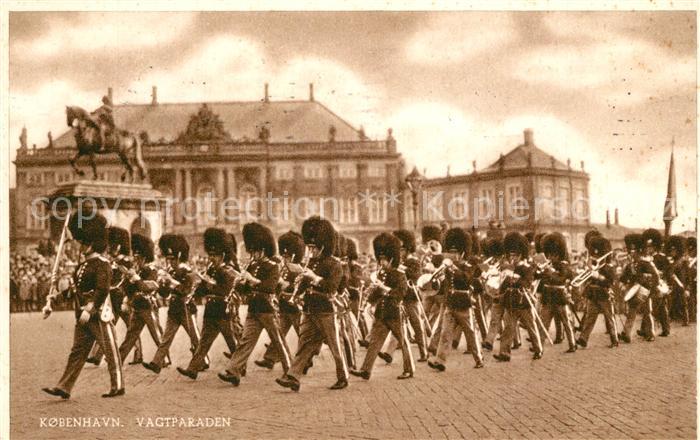 Leibgarde Wache Kobenhavn Vagtparaden