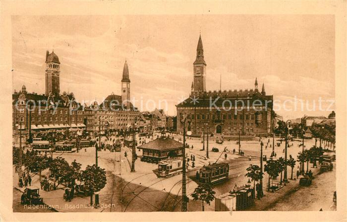 Strassenbahn Kobenhavn Raadhuspladsen