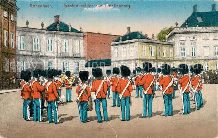 Leibgarde Wache Kobenhavn Amalienborg