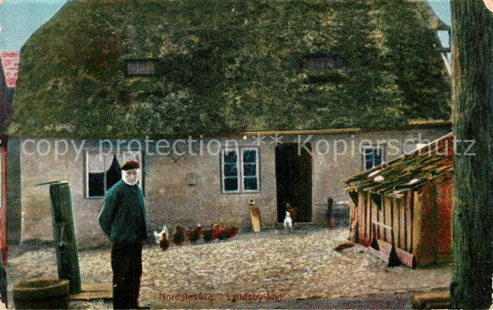 Bauernhaus Nordsleswig Landsby-Idyl Hühner