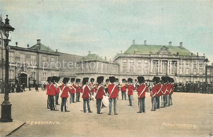 Leibgarde Wache Kobenhavn Amalienborg