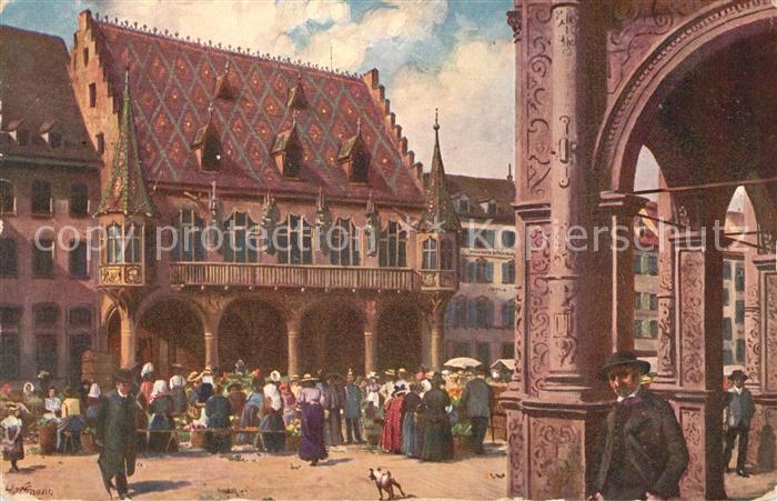 Hoffmann Heinrich Freiburg im Breisgau Muensterplatz Kaufhaus