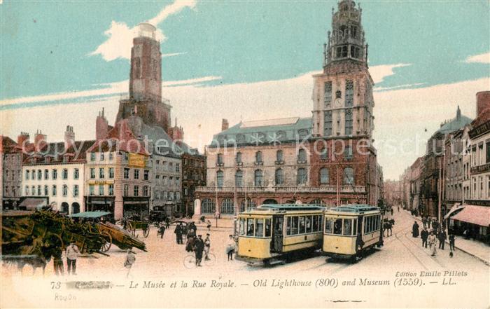Strassenbahn Calais Musee Rue Royale