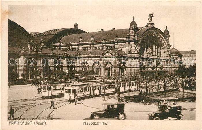 Strassenbahn Frankfurt am Main Hauptbahnhof