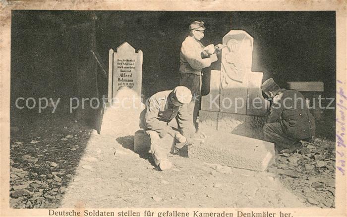 Militaria Deutschland Soldaten Denkmäler