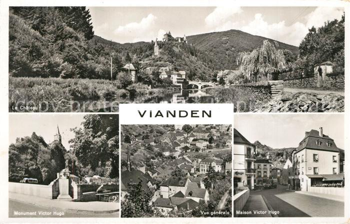 Vianden Chateau Monument- et Maison-Victor-Hugo