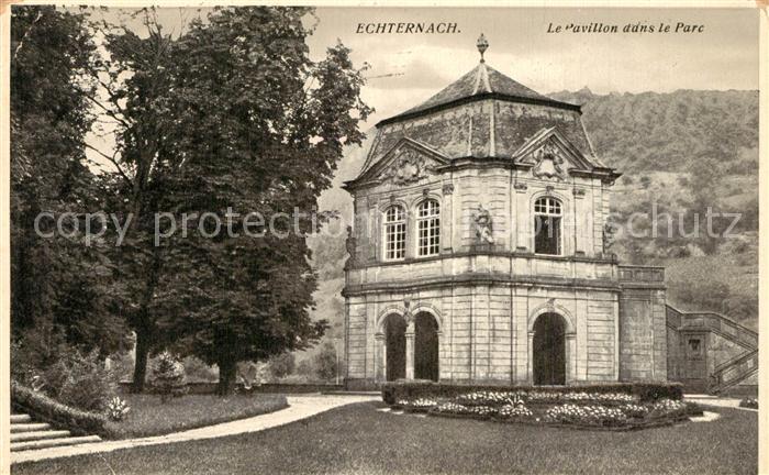 Echternach Pavillon dans le Parc