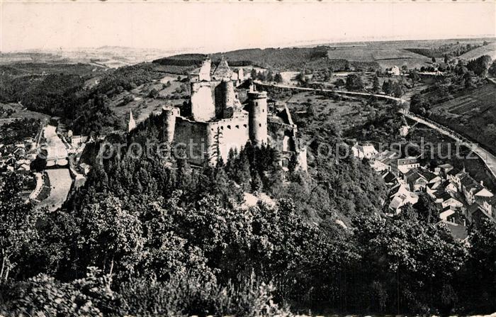 Vianden Fliegeraufnahme Chateau vu du Belvedere