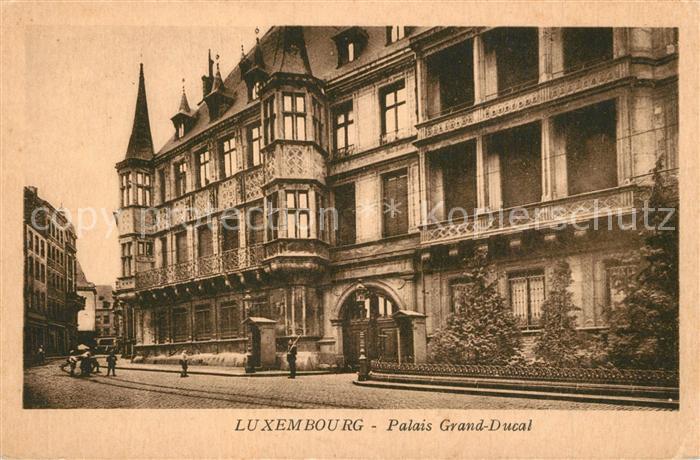 LUXEMBOURG Luxemburg Palais Grand Ducal