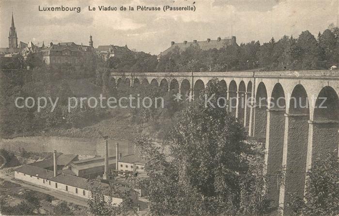 LUXEMBOURG Luxemburg Viaduc de la Petrusse