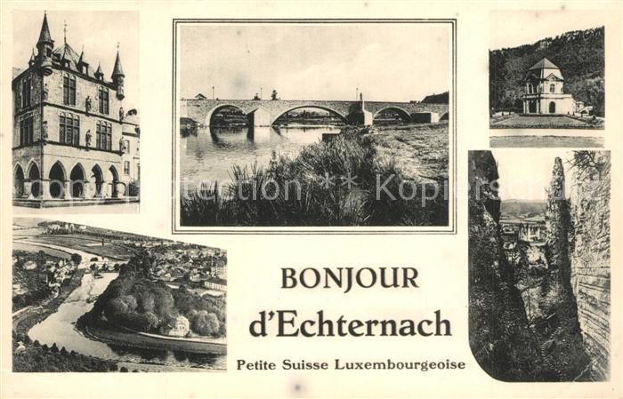 Echternach Petite Suisse Fliegeraufnahme Flusspartie