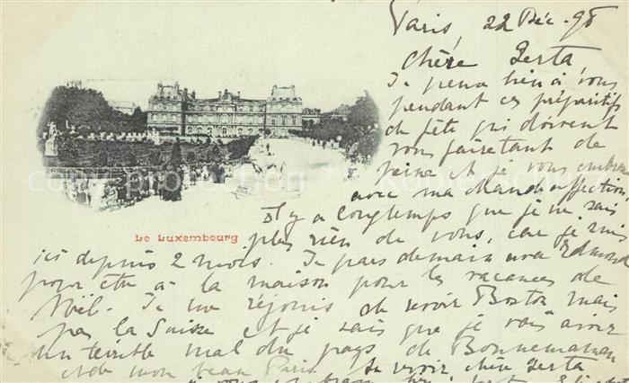 PARIS 75 Palais du Luxembourg