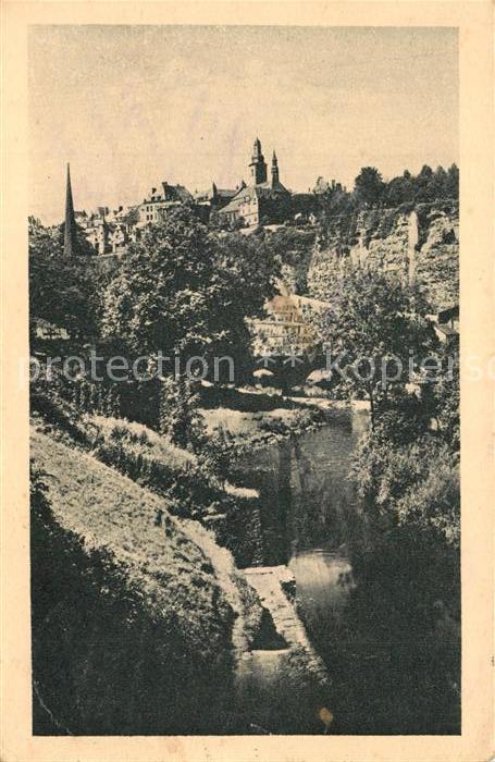 LUXEMBOURG Luxemburg L Alzette Rochers du Bock et Ville Haute