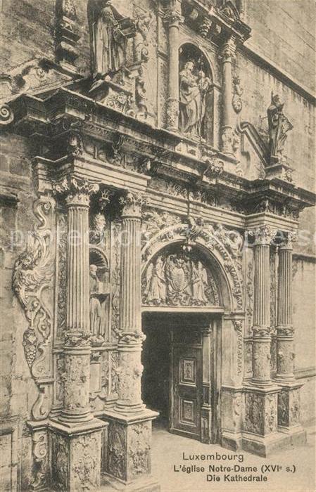 LUXEMBOURG Luxemburg Eglise Notre Dame