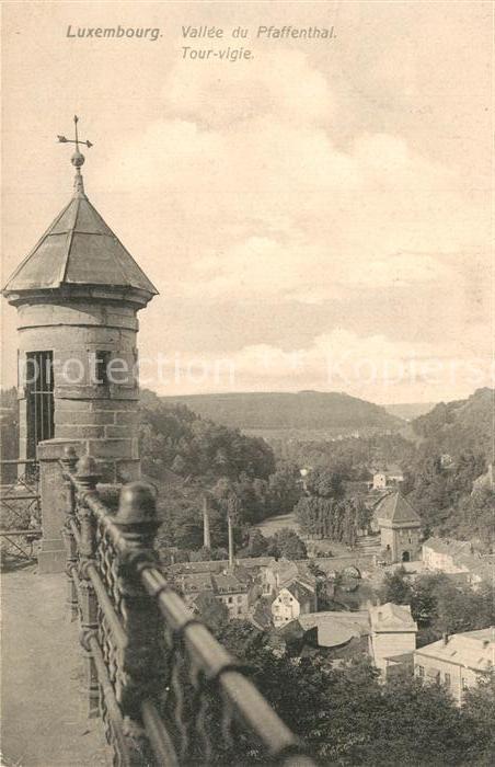 LUXEMBOURG Luxemburg Vallee du Pfaffenthal Tour-Vigie
