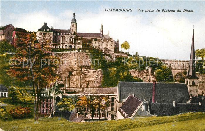 LUXEMBOURG Luxemburg Vue prise du Plateau du Rham