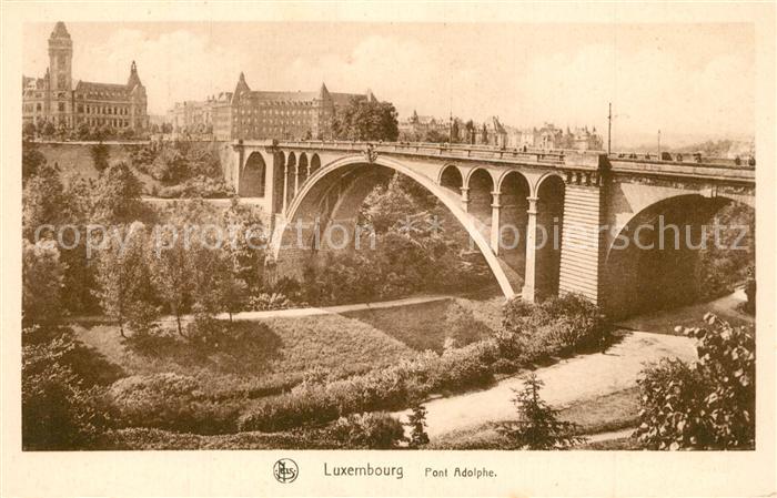 LUXEMBOURG Luxemburg Pont Adolphe