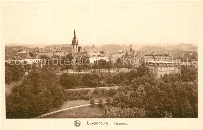 LUXEMBOURG Luxemburg Panorama