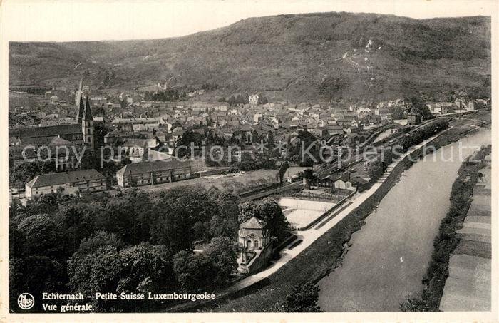 Echternach Petite Suisse Luxembourgeoise Fliegeraufnahme