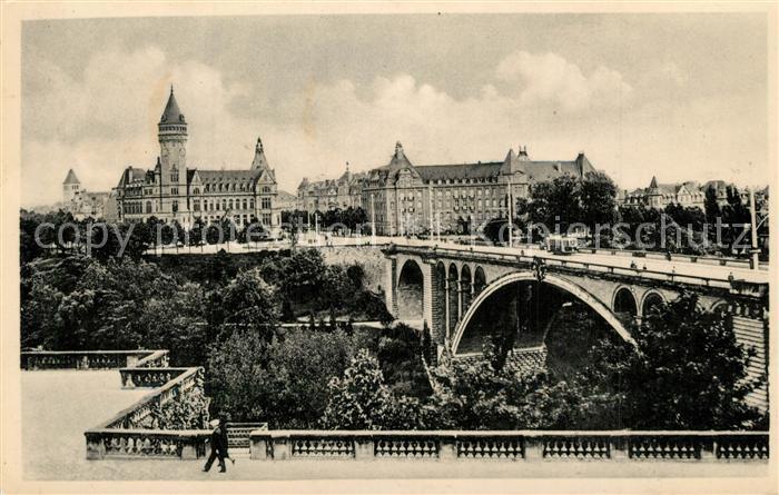 LUXEMBOURG Luxemburg Pont Adolphe