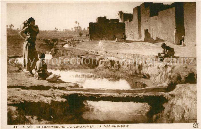 Paris 75 Musee du Luxembourg G. Guillaumet La Se