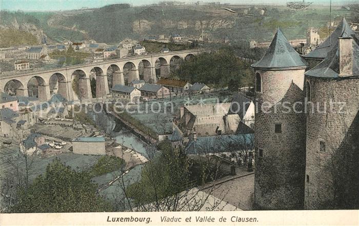 LUXEMBOURG  Luxemburg Viaduc et Vallee de Clausen