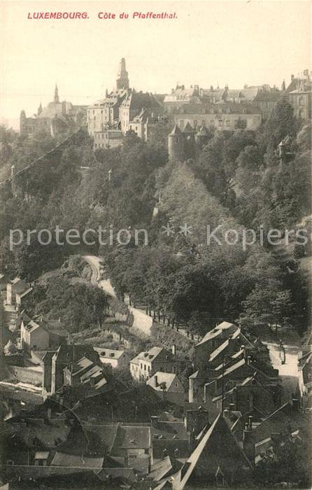 LUXEMBOURG  Luxemburg Cote du Pfaffenthal