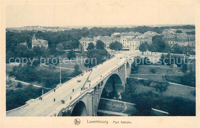 LUXEMBOURG  Luxemburg pont Adolpe