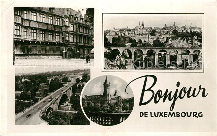 LUXEMBOURG  Luxemburg mit Viadukt