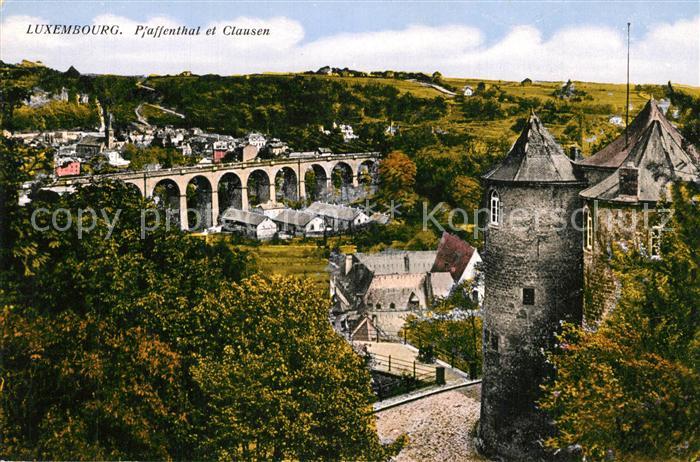 LUXEMBOURG  Luxemburg Pfaffenthal et Clausen
