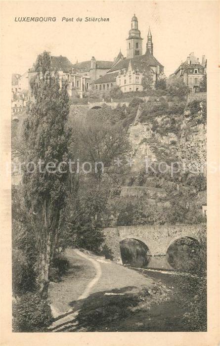 LUXEMBOURG  Luxemburg Pont du Stierchen