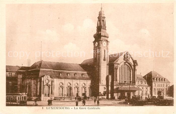 LUXEMBOURG  Luxemburg Gare Centrale