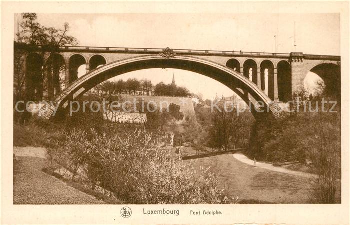 LUXEMBOURG  Luxemburg Pont Adolphe