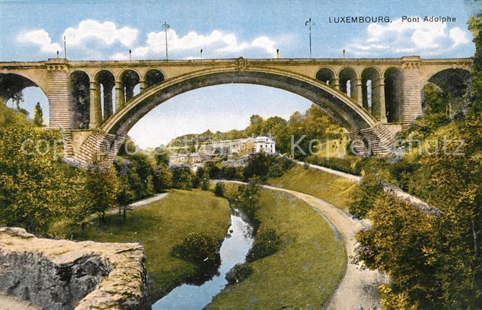 LUXEMBOURG  Luxemburg Pont Adolphe