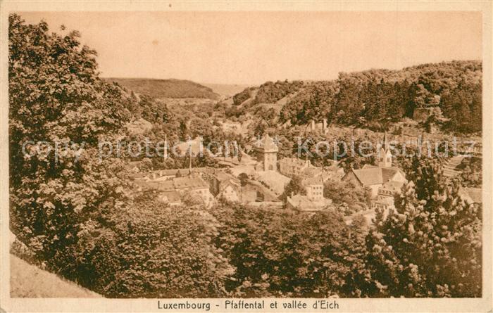 LUXEMBOURG  Luxemburg Pfaffental et Vallee d`Eich