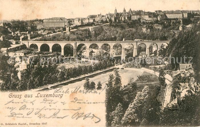 LUXEMBOURG  Luxemburg Viadukt