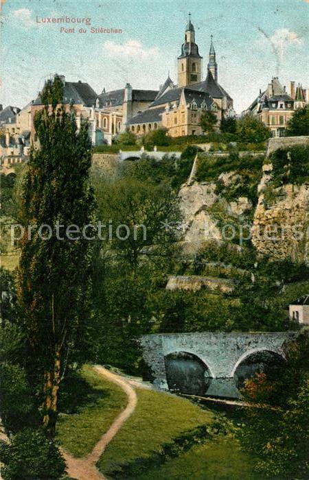LUXEMBOURG  Luxemburg Pont du Stierchen