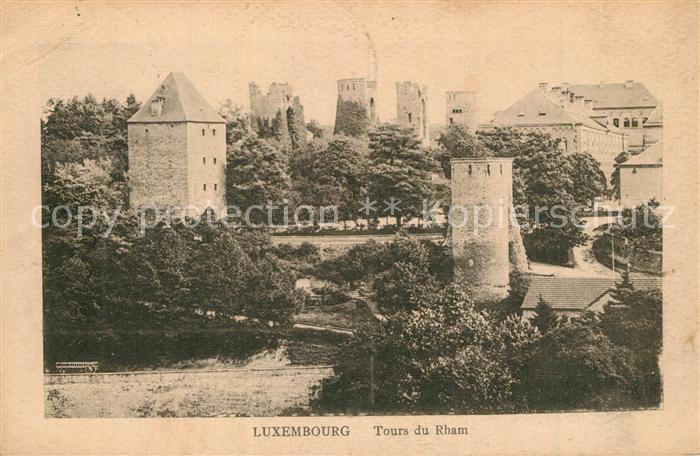 LUXEMBOURG  Luxemburg Tours du Rham