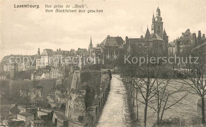 LUXEMBOURG  Luxemburg Vue prise du Bock