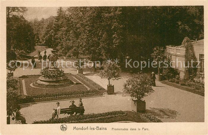 Mondorf-les-Bains Promenades dans le Parc