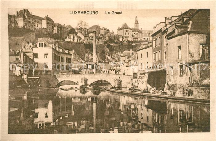 LUXEMBOURG  Luxemburg Le Grund