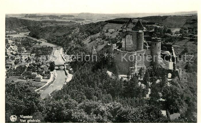 Vianden mit Burgruine
