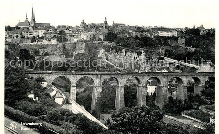 LUXEMBOURG  Luxemburg mit Viadukt